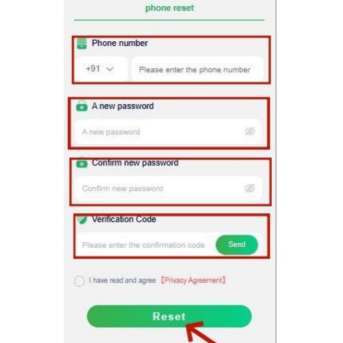 358 casino registration step 1